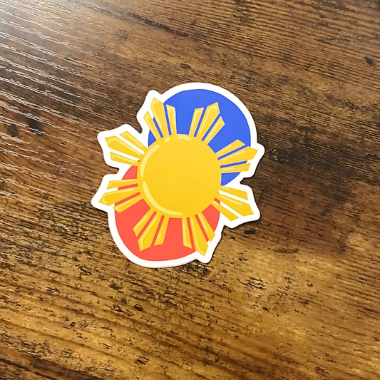 Sticker: Pinoy Sun Die Cut