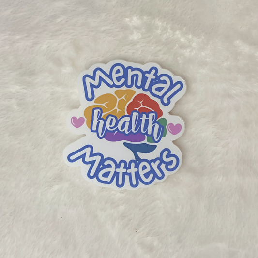 Sticker: Mental Health Matters