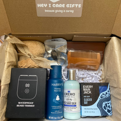 Grooming Essentials Gift Set for Men Self-care Products Personal Care Set Gift Box