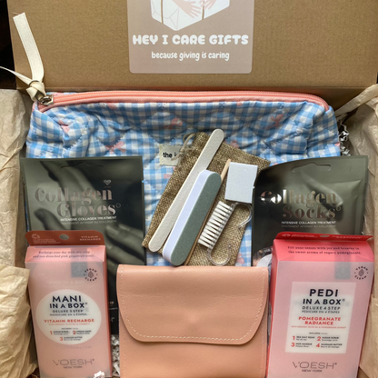 Mani Pedi Pampering Gift Set Hands and Feet Spa Gift Box