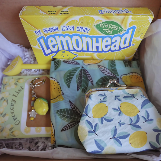 Gift Box Eco Shopper Lemon Themed Gifts